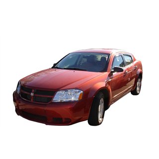 AVS | Ventvisor Deflector; Smoke; In-Channel; 4 pc. - 3 2.0L 2014-2018
