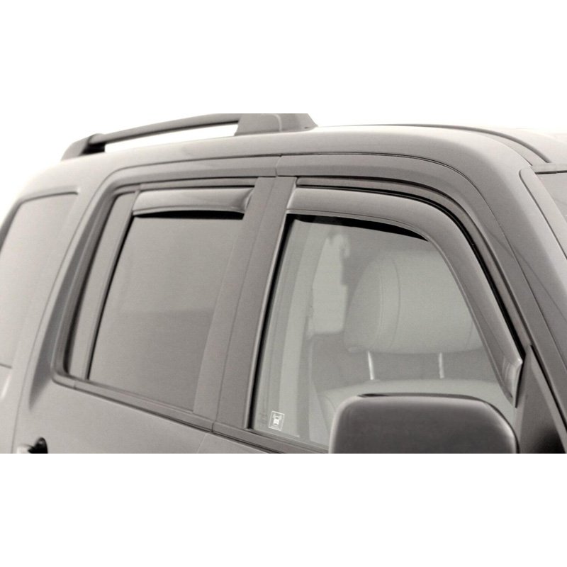 AVS | Ventvisor Deflector; Smoke; In-Channel; 4 pc. - Aspen / Durango 4.7L 2004-2009