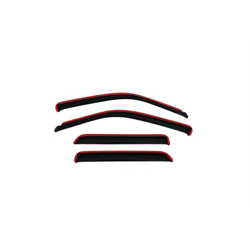 AVS | Ventvisor Deflector; Smoke; In-Channel; 4 pc. - Tacoma Base 2.4L 2004