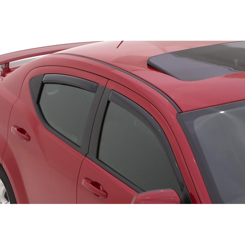 AVS | Ventvisor Deflector; Smoke; In-Channel; 4 pc. - CTS / Base 3.0L / 3.6L 2008-2011