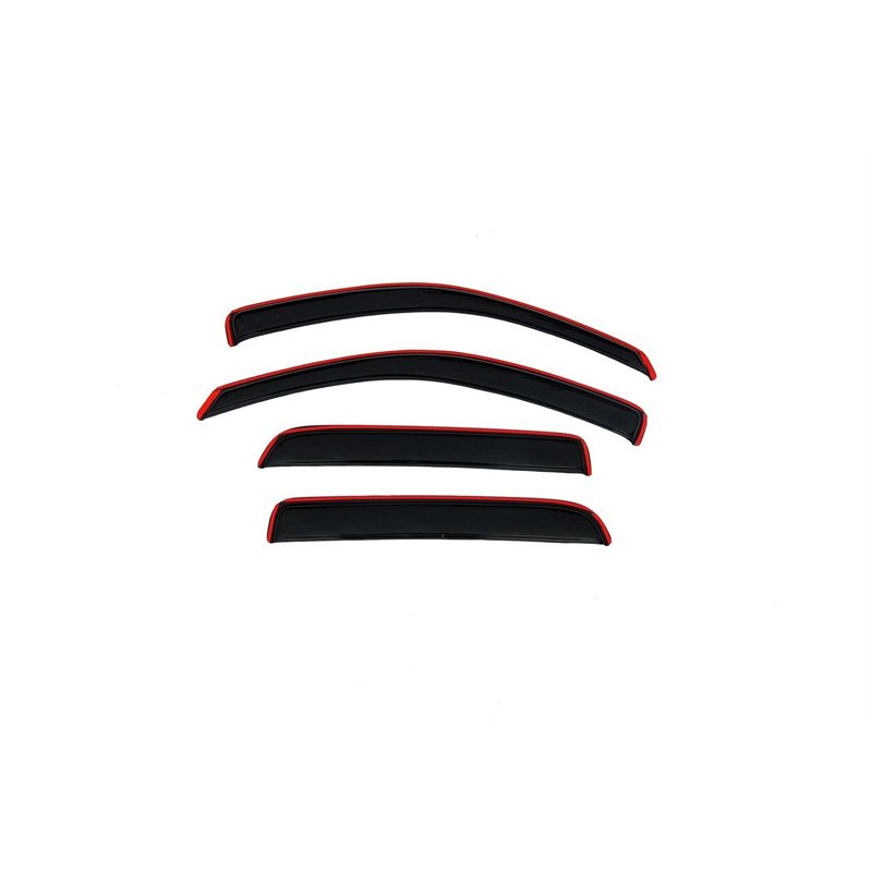 AVS | Ventvisor Deflector; Smoke; In-Channel; 4 pc. - Dakota / Big Horn / ST 3.7L / 4.7L 2005-2011