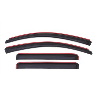 AVS | Ventvisor Deflector Smoke In-Channel 4 pc. - Titan / PRO-4X 5.6L 2004-2013