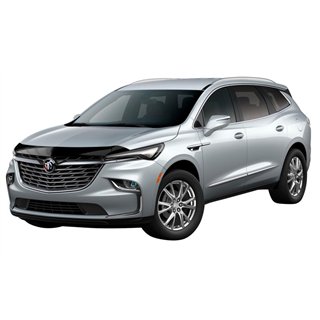 AVS | Aeroskin Hood Protector; Smoke - Enclave 3.6L 2022-2024