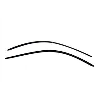 AVS | Ventvisor Deflector Smoke Outside Mount 2 pc. - Mustang / Base 3.8L 1994-2004