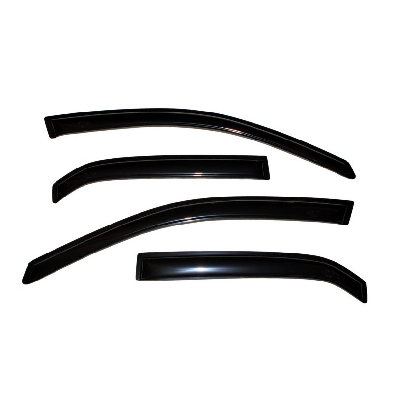 AVS | Ventvisor Deflector; Smoke; Outside Mount; 4 pc. - Lancer 2.0L 2002-2006