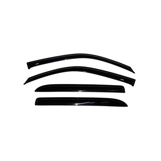 AVS | Ventvisor Deflector Smoke Outside Mount 4 pc. - Trailblazer EXT / Envoy XL / Envoy XUV 4.2L / 5.3L 2002-2006