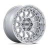 KMC | KM556 CRUX 17x8.5 ET0 - GLOSS SILVER W/ MACHINED FACE