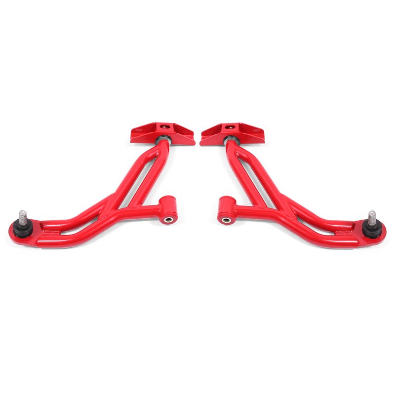 BMR Suspension | A-arms, Lower, Non-adj, Poly/Delrin Bushings, 18mm Standard Ball Joint - Mustang 4.0L / 4.6L / 5.4L 2005-2009