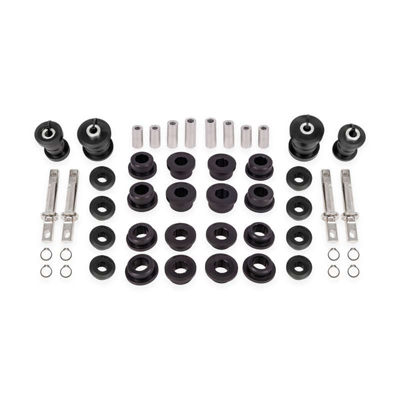 BMR Suspension | Bushing Kit, Front and Rear Control Arms; Delrin - Corvette 1997-2013