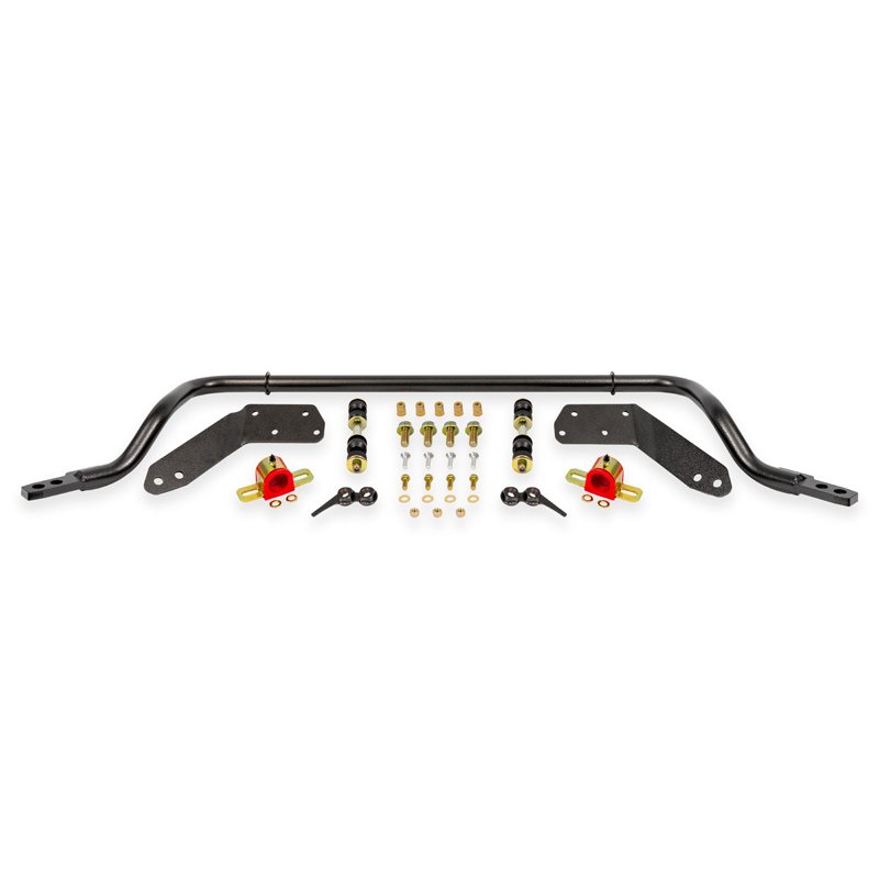 BMR Suspension | Sway Bar Kit with Bushings, Front, Hollow 1.25", 2-hole Adjustable - Monte Carlo 1978-1987