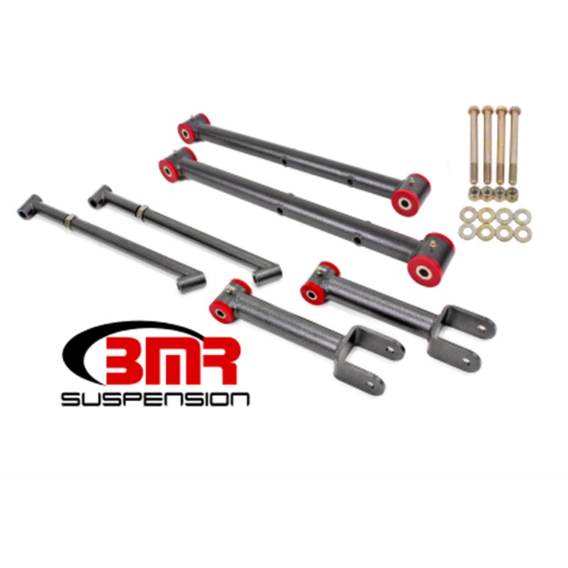 BMR Suspension | Rear Suspension Kit, Polyurethane, Non Adjustable - Monte Carlo / Base / GTO / The Judge 1968-1972