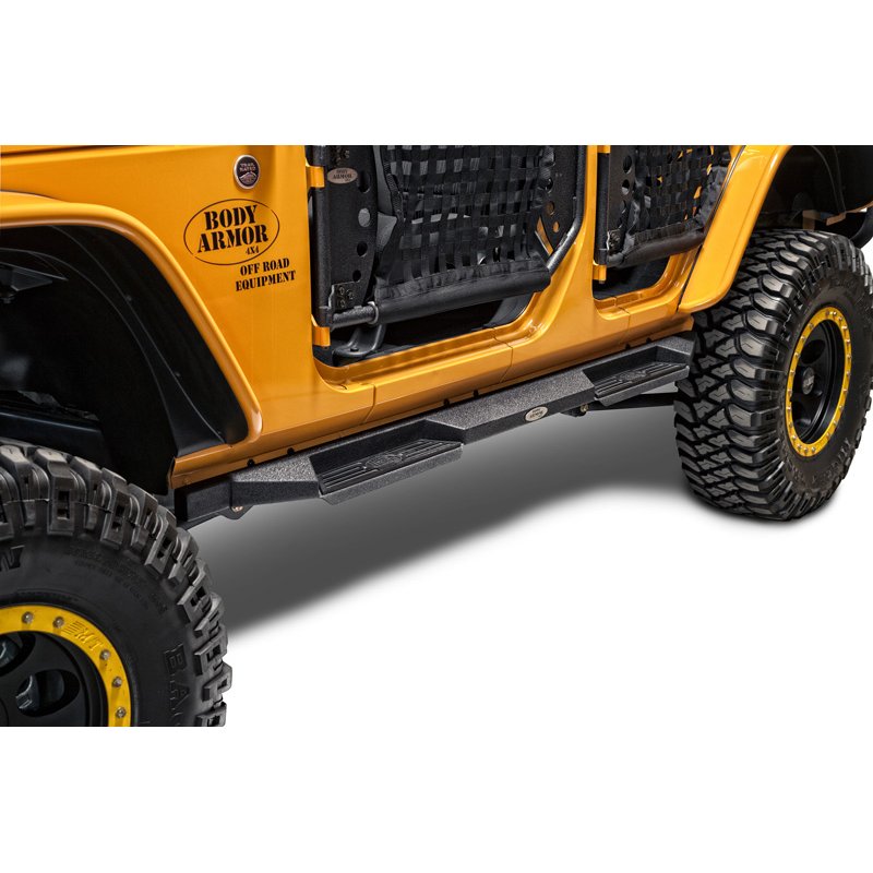 Body Armor | Side Steps Rocksteps - Wrangler (JK) 3.6L / 3.8L 2007-2018