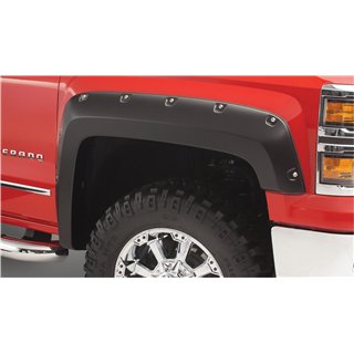 Bushwacker | Fender Flares Pocket Style 2Pc Front - Sierra 1500 2.7T 2019-2026