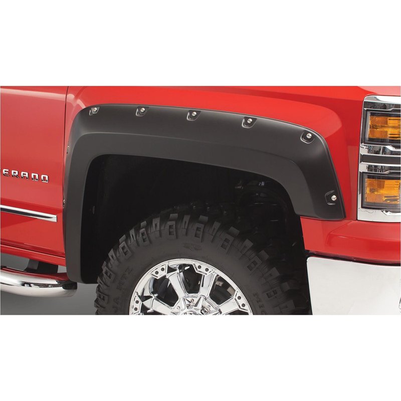 Bushwacker | Fender Flares Pocket Style 2Pc Front - Sierra 1500 2.7T 2019-2026