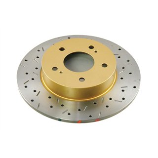 DBA | Rear 4000 Series XS Gold Brake Rotor - I35 / Maxima 3.5L / 3.0L 2000-2004