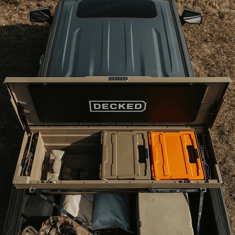 DECKED | Truck Tool Box for Full Size - Tan