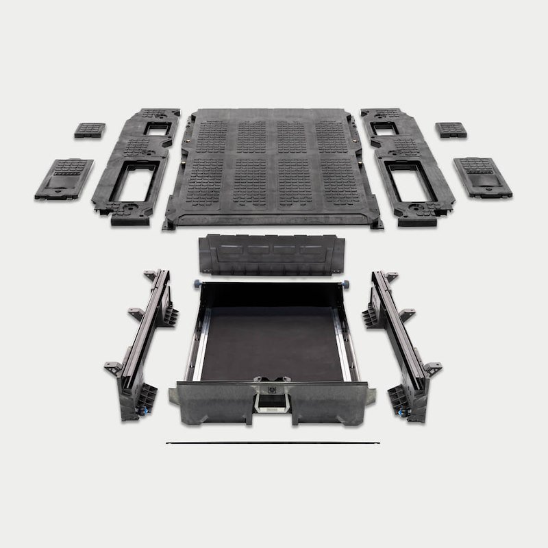 DECKED | Drawer System - 6' 2" bed - Payload - 1000 lbs. - Tacoma 2.4T 2024-2026