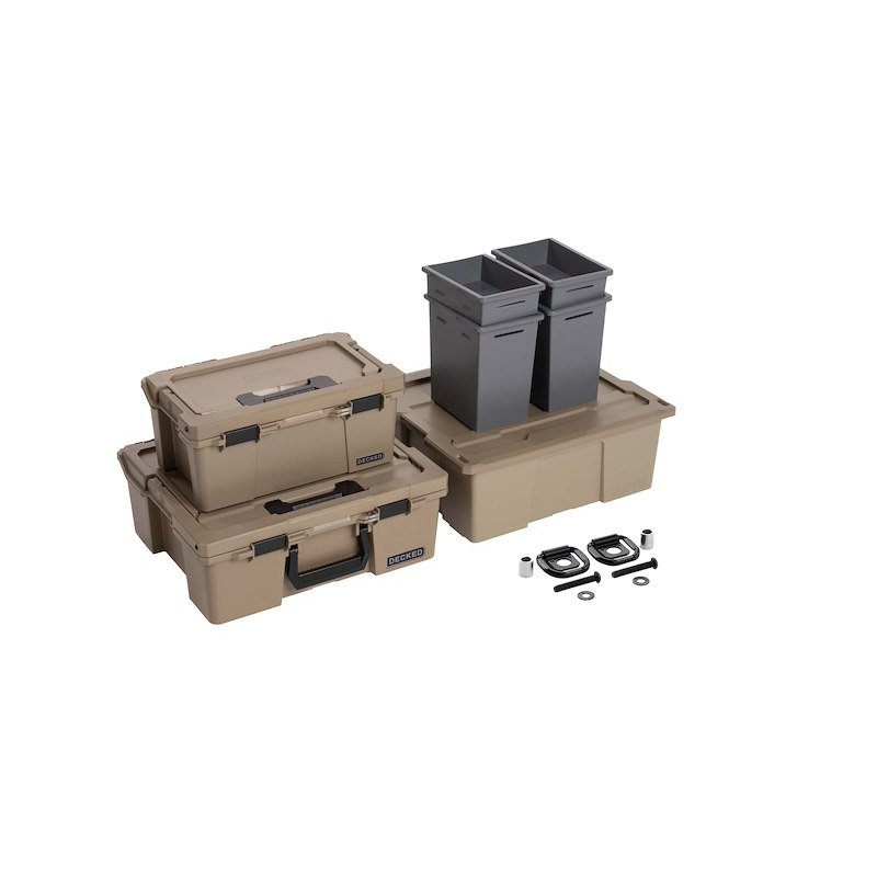 DECKED | Drawer System - 6' 2" bed - Payload - 1000 lbs. - Tacoma 2.4T 2024-2026