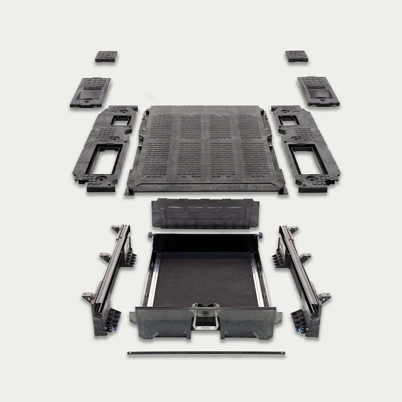 DECKED | Drawer System - 6' 2" bed - Payload - 1000 lbs. - Tacoma 2.4L / 2.7L / 3.4L 1995-2004