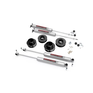 Rough Country | Suspension Lift Kit w/Shocks - Grand Cherokee 4.0L / 4.7L 1999-2004