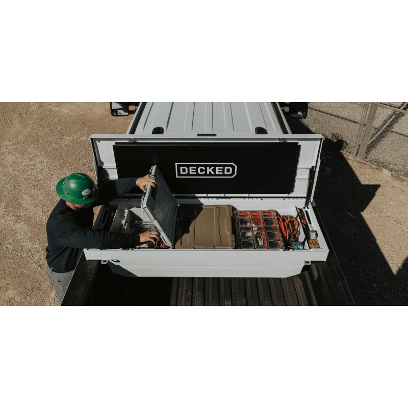 DECKED | Truck Tool Box - White