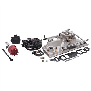 Edelbrock | Pro-Flo 4 EFI Traditional 4150-Style Kit  -   1966-1975