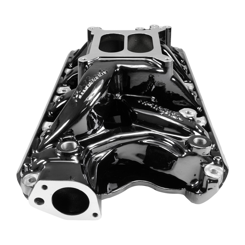 Edelbrock | RPM Air-Gap Intake Manifold, Black Plasma Finish -   4.1L / 4.9L 1970-1973