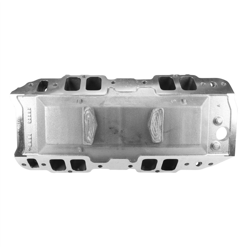 Edelbrock | RPM Air-Gap 2-R Intake Manifold, Chrome Plasma Finish -   6.6L / 5.7L 1970-1972