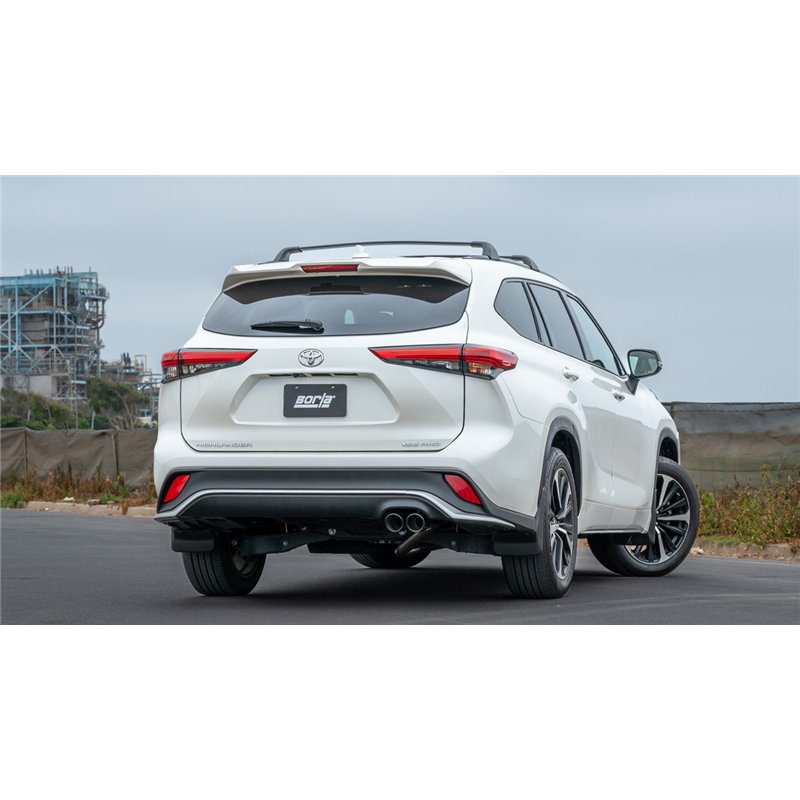 Borla | Cat-Back Exhaust System - S-Type - Highlander 3.5L 2021-2022