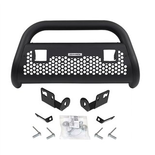 Go Rhino | RC2 Bull Bar with Mounting Brackets and Two 3in Cube Lights Kit - Chevrolet / GMC 2007-2014