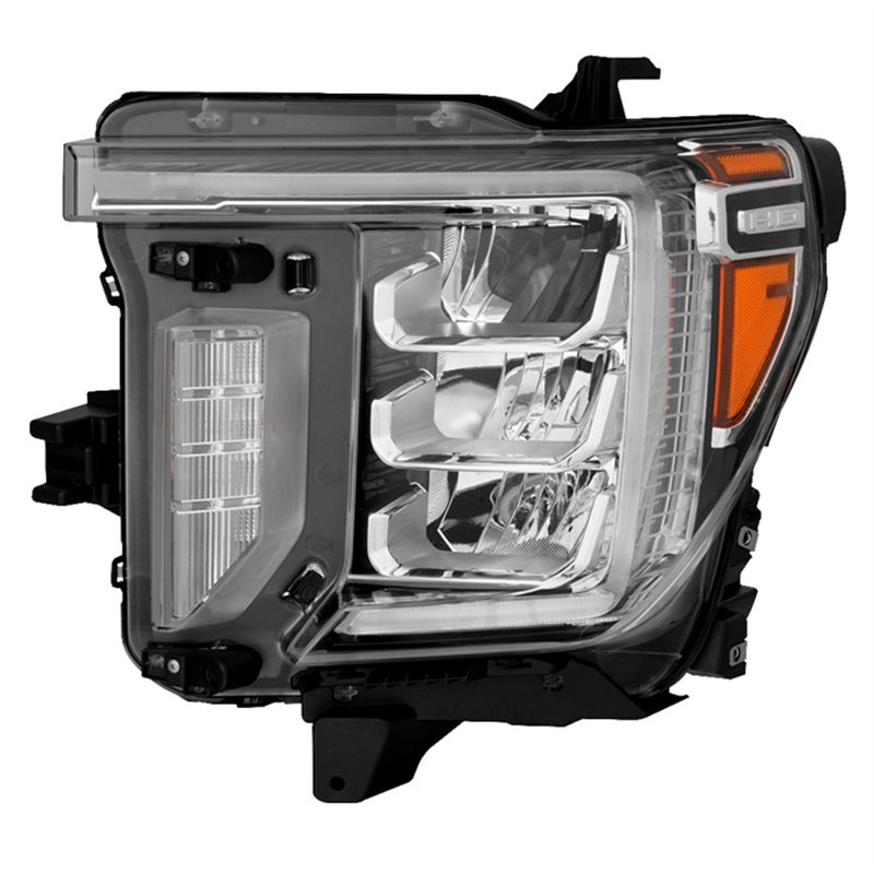 Spyder | Full LED DRL Headlight - OE Left - Sierra 2500 HD / 3500 HD 6.6L 2020-2023