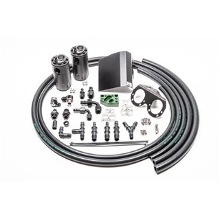 Radium | 20-0608-FL CATCH CAN KIT - 9-2X / Forester / WRX / WRX STi 2.0T / 2.5L 2002-2021