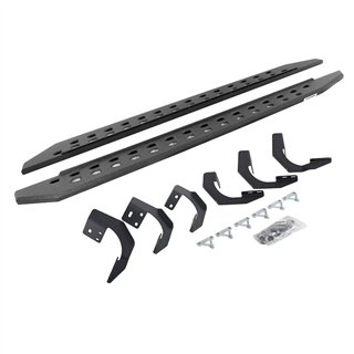 Go Rhino | RB20 Slim Line Running Boards with Mounting Bracket Kit - Ram 1500 2019-2025