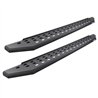 Go Rhino | RB20 Running Boards W/Mounting Brackets, 2 Pairs Drop Steps Kit -Double Cab Only - Tacoma 2.4T 2024-2025