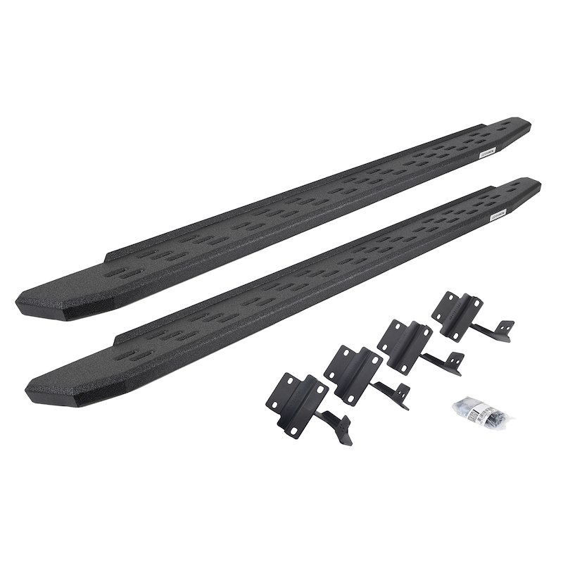 Go Rhino | RB30 Running Boards with Mounting Bracket Kit - F-150 / F-250 / F-350 2015-2025
