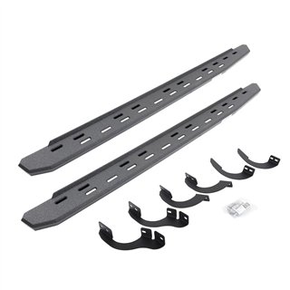 Go Rhino | RB30 Slim Line Running Boards with Mounting Bracket Kit - 4Runner 4.0L 2014-2024