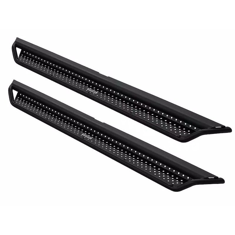 Go Rhino | Dominator Xtreme D1 Side Steps with Rocker Panel Mounting Bracket Kit - GX550 / Land Cruiser 3.5T / 2.4T 2024-2025