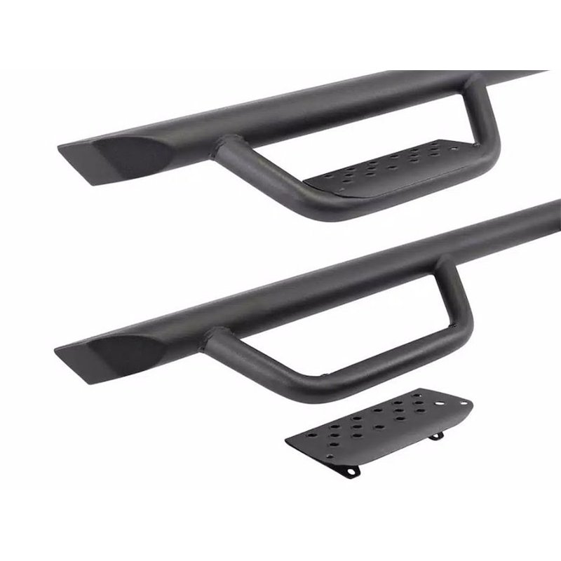 Go Rhino | Dominator Xtreme D2 Side Steps with Rocker Panel Mounting Kit - Frontier 2005-2025
