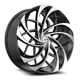 AZARA | AZA-540 22x8.5 ET38 - Gloss Black Machined