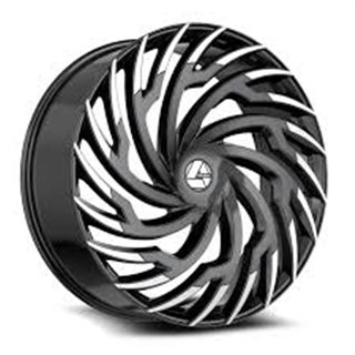 AZARA | AZA-536 22x9.5 ET15 - Gloss Black Machined