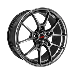 DIM | WC001 17x7.5 ET30 - Grey Silver Lip