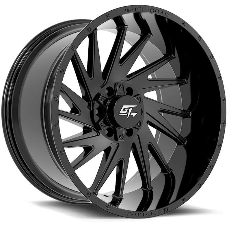GT OFFROAD | TOMAHAWK 20x9 ET12 - Gloss Black