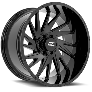 GT OFFROAD | TOMAHAWK 20x9 ET12 - Gloss Black