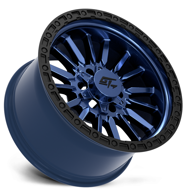GT OFFROAD | CHAMBER 18x10 ET-18 - Black Ring / Midnight Blue Centre