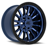 GT OFFROAD | CHAMBER 18x10 ET-18 - Black Ring / Midnight Blue Centre