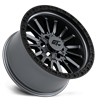 GT OFFROAD | CHAMBER 20x10 ET-18 - Black Ring / Matte Gunmetal Centre