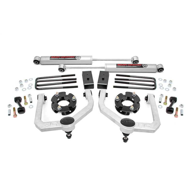 Rough Country | Bolt-On Lift Kit w/Shocks - Titan 5.6L 2004-2021