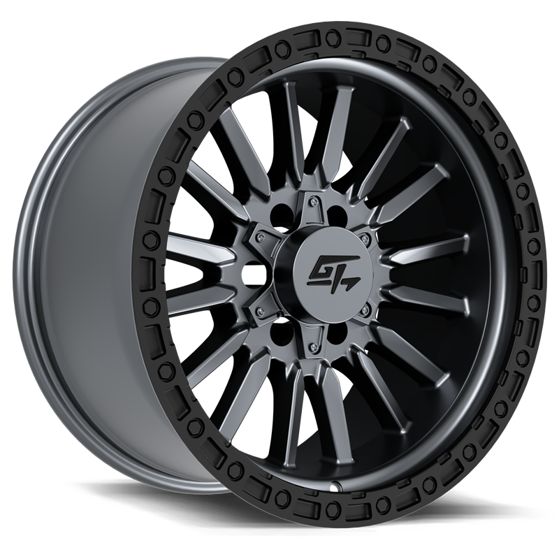 GT OFFROAD | CHAMBER 18x10 ET-18 - Black Ring / Matte Gunmetal Centre