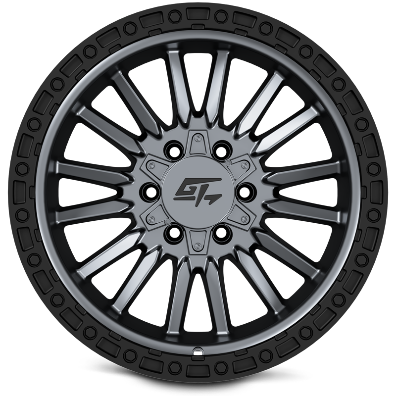 GT OFFROAD | CHAMBER 18x10 ET-18 - Black Ring / Matte Gunmetal Centre