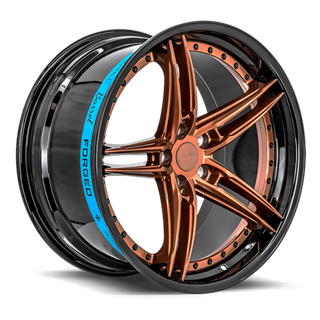 SENTALI BARREL | SB3 20x9 ET15 - Gloss Black Lip / Gloss Bronze Centre